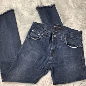 Nudie Jeans Co size 31 Tube Tom frayed hem
